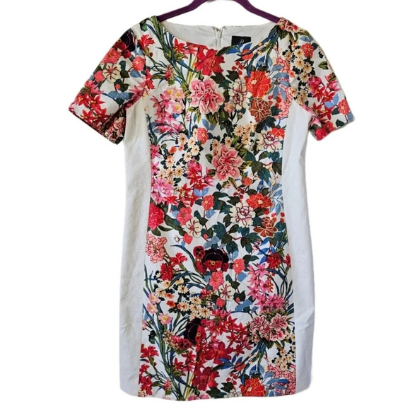 Adrianna Papell Dresses & Skirts - Adrianna Papell Floral Shift Dress NWOT